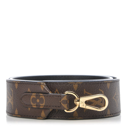 Louis Vuitton Monogram Bandouliere Shoulder Strap Black 1 of 7