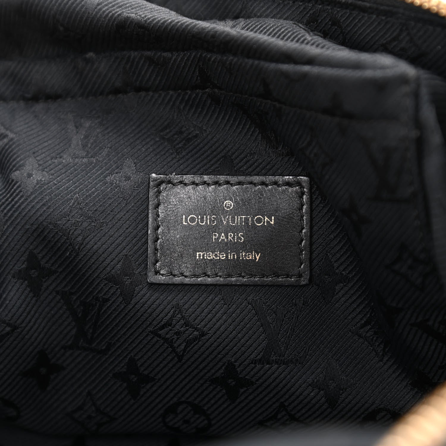 Louis Vuitton Lambskin Riveting Black 6 of 14