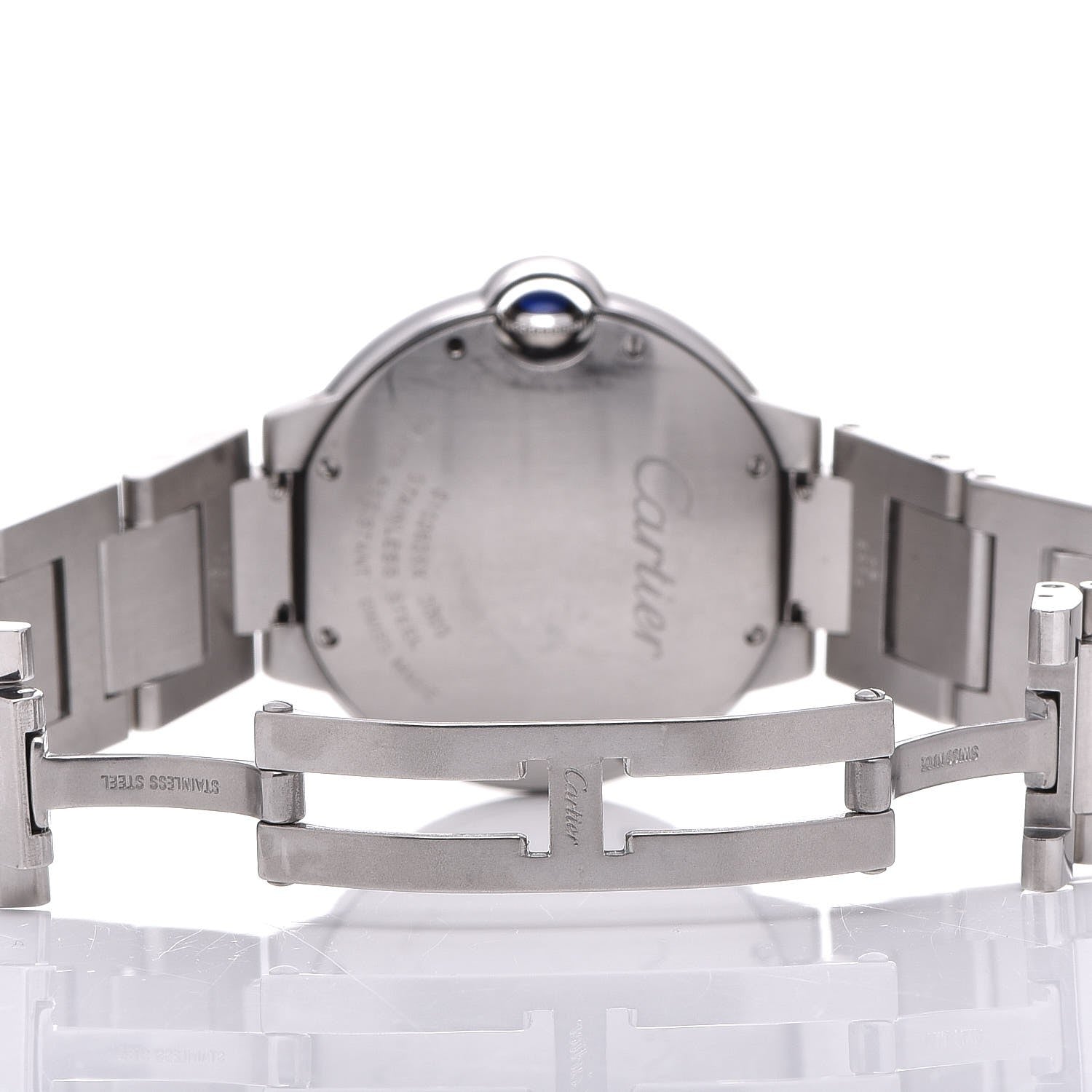 Cartier Stainless Steel 36mm Ballon Bleu De Quartz Watch 9 of 9