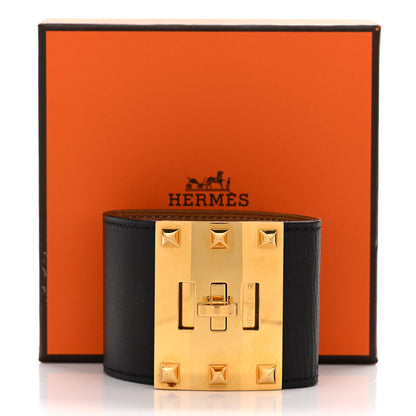 Hermes Chamonix Kelly Dog Extreme Bracelet S Black 3 of 10