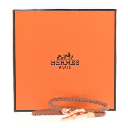 Hermes Swift Glenan Double Tour Bracelet T2 Gold 6 of 6