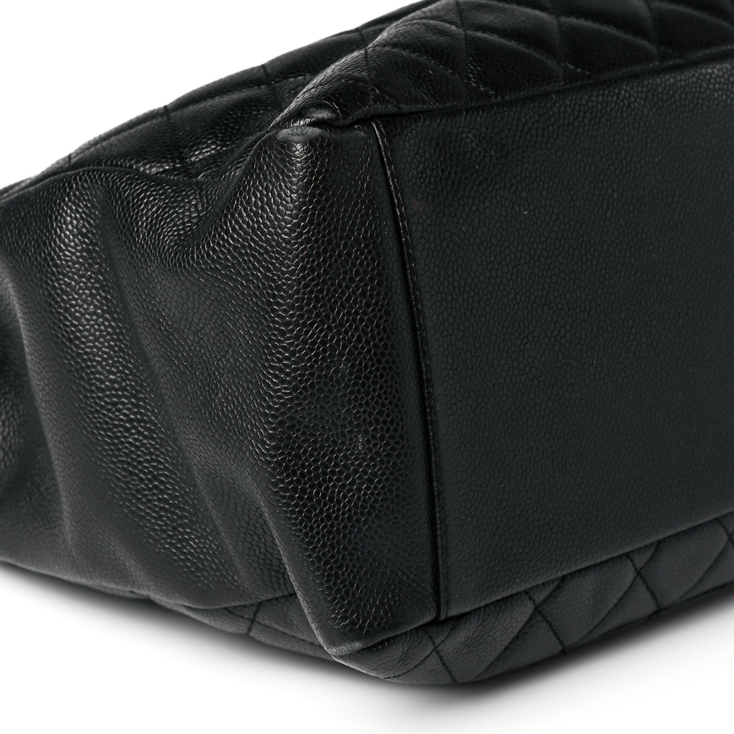 Chanel Caviar Quilted Grand Shopping Tote GST Black 9 of 18