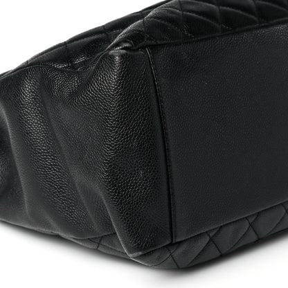 Chanel Caviar Quilted Grand Shopping Tote GST Black 9 of 18