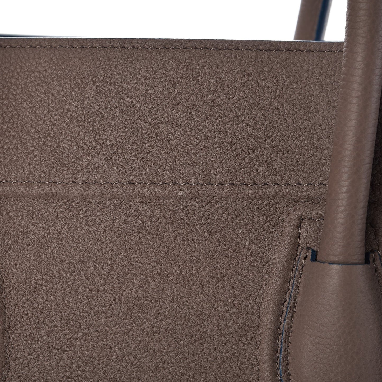 Baby Grained Calfskin Medium Phantom Luggage Taupe