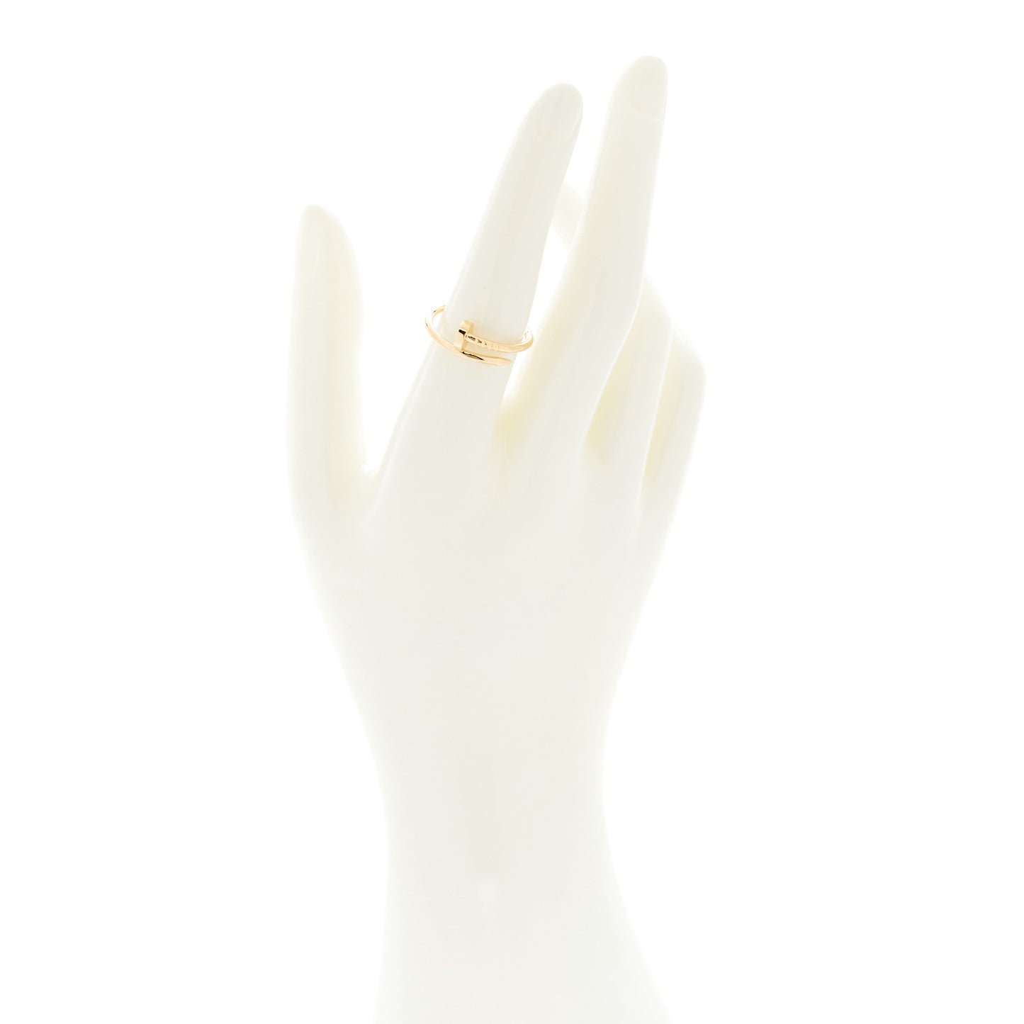 18K Yellow Gold Small Juste Un Clou Ring 56 7.5