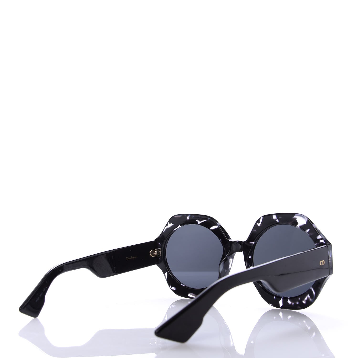 Christian Dior Acetate Spirit 1 Sunglasses Black Havana 4 of 6