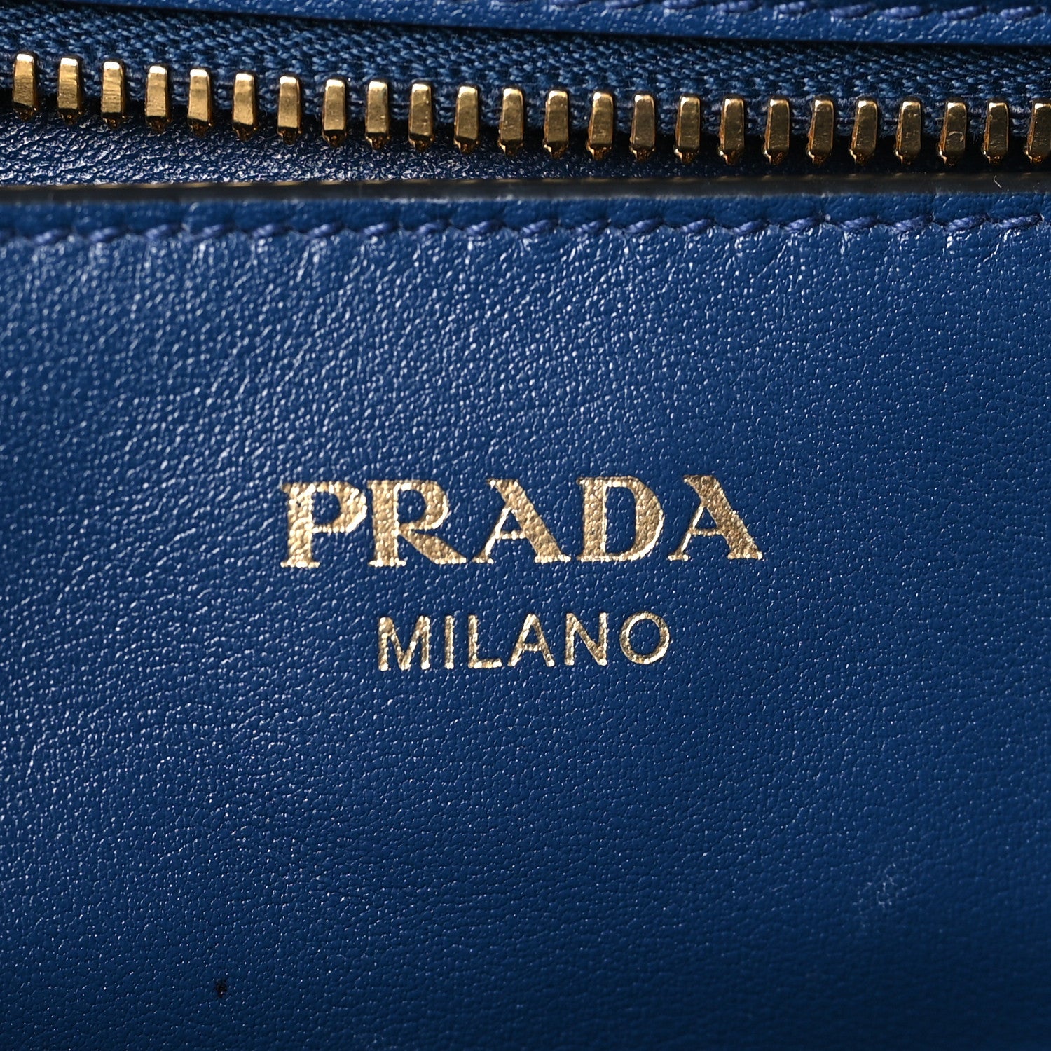 Prada Saffiano Soft Calfskin Tote Bluette 6 of 8