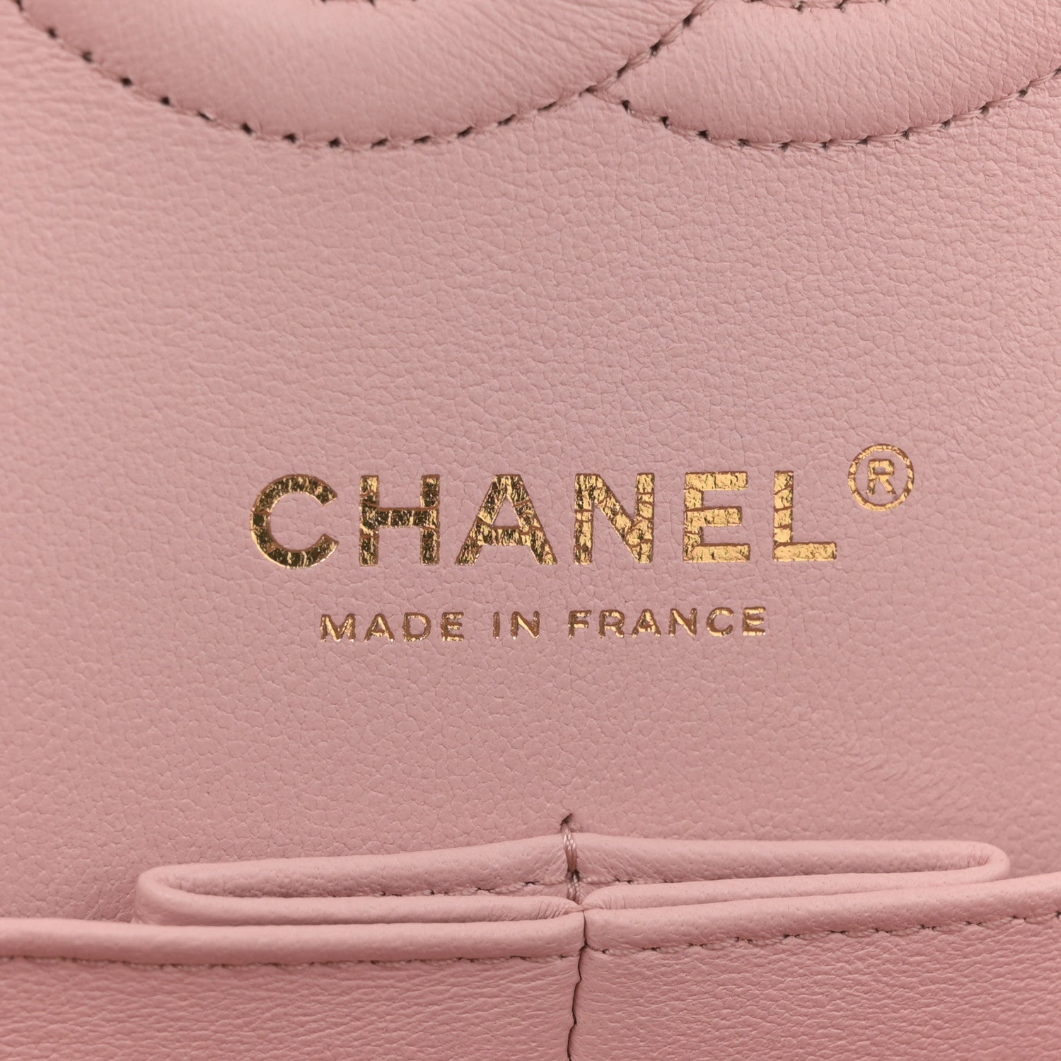 Chanel Caviar Quilted Medium Double Flap Light Pink 6 of 13