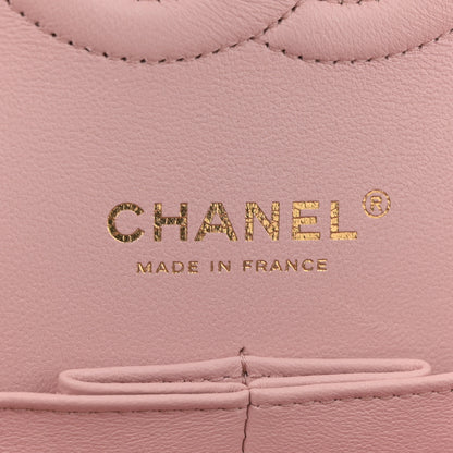 Chanel Caviar Quilted Medium Double Flap Light Pink 6 of 13