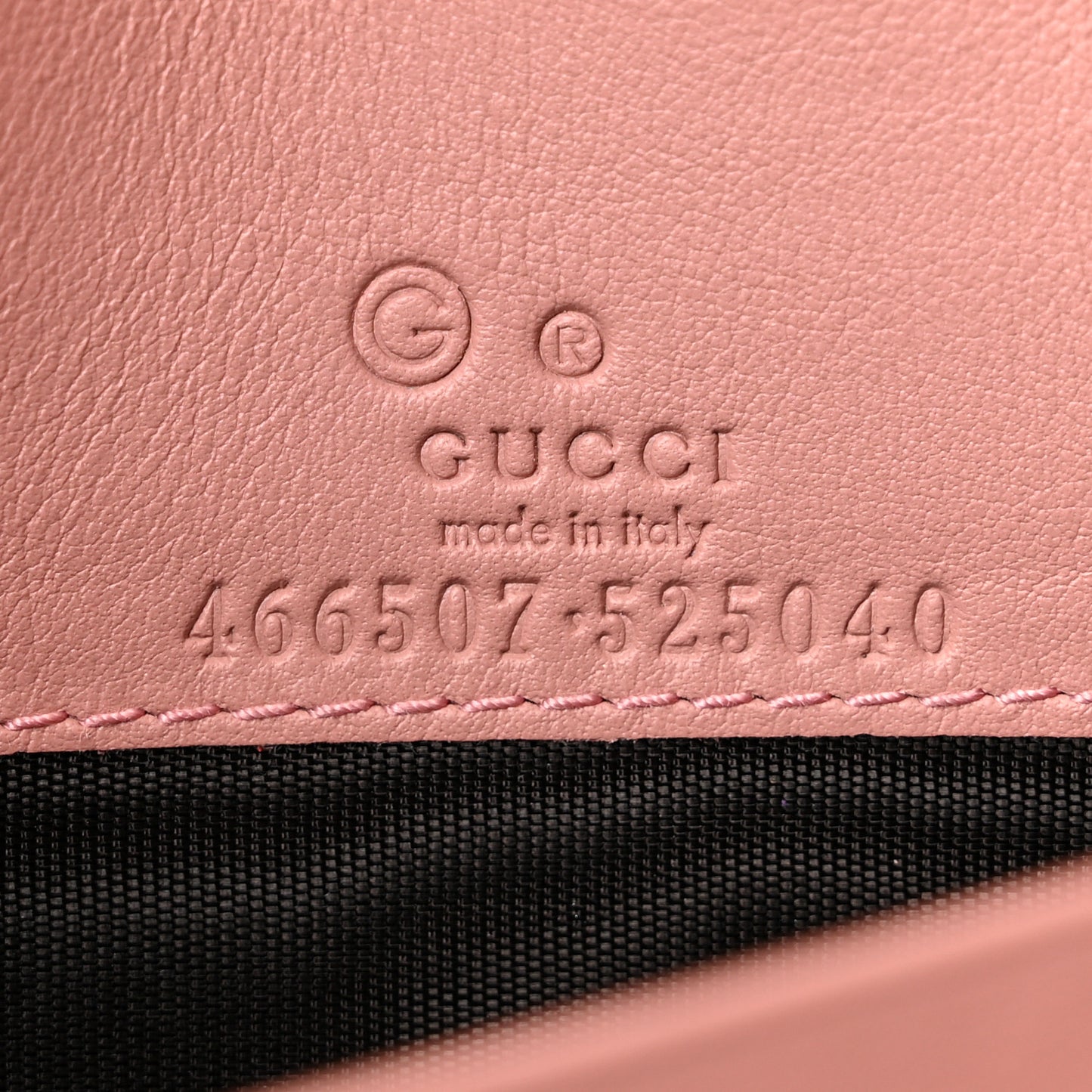 Microguccissima Crossbody Wallet Soft Pink