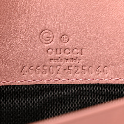 Gucci Microguccissima Crossbody Wallet Soft Pink 6 of 10