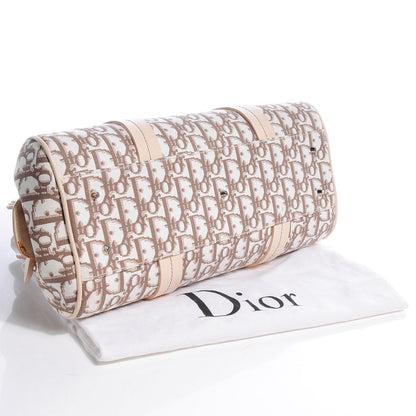 Christian Dior Monogram Vintage Flowers Frame Satchel 4 of 8