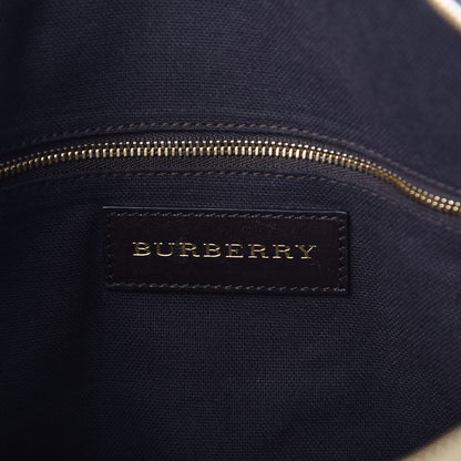 Burberry Haymarket Check Small Salisbury Tote Chocolate 6 of 7
