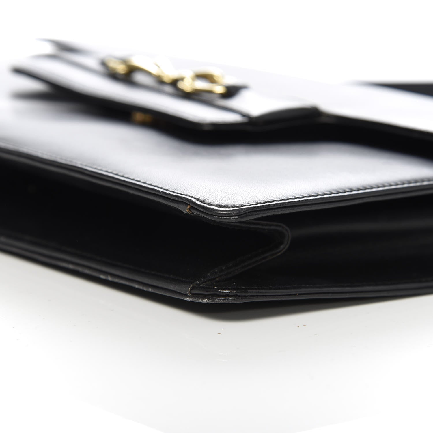 Gucci Calfskin Shoulder Bag Black 15 of 16