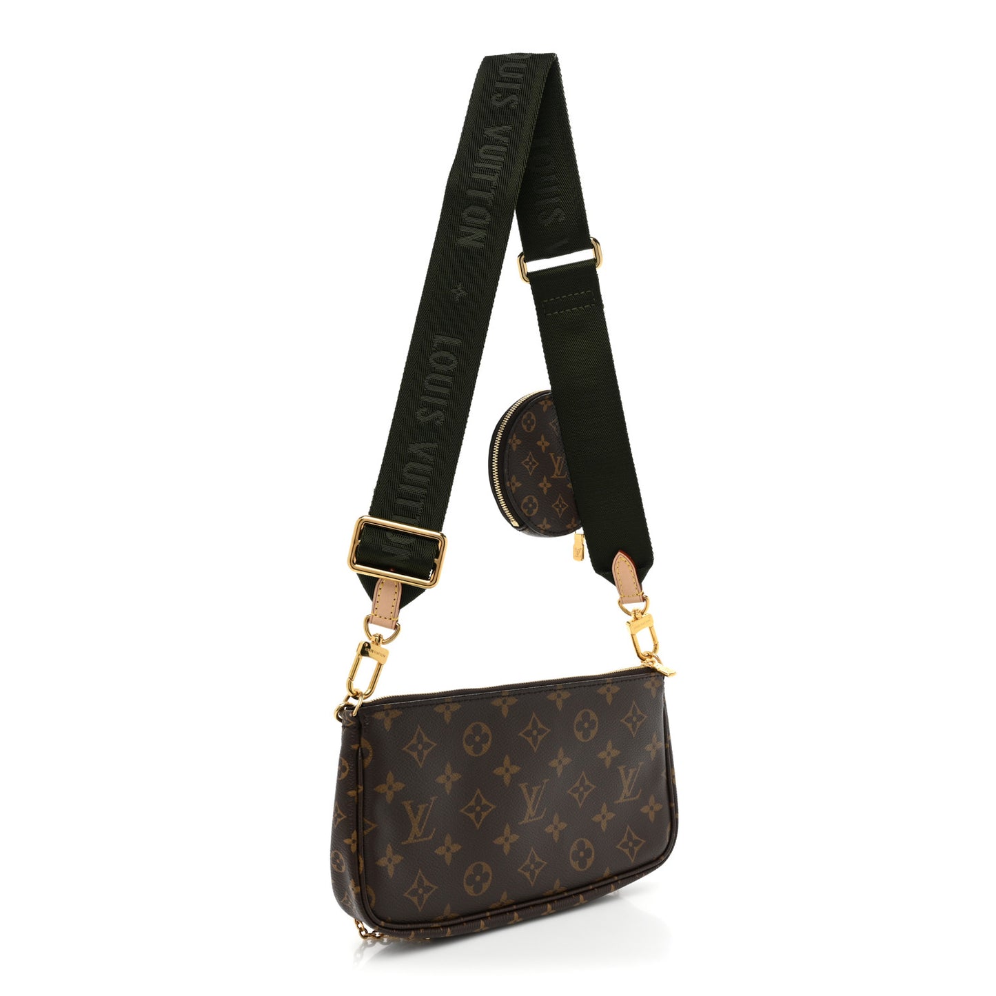 Monogram Multi Pochette Accessories Kaki