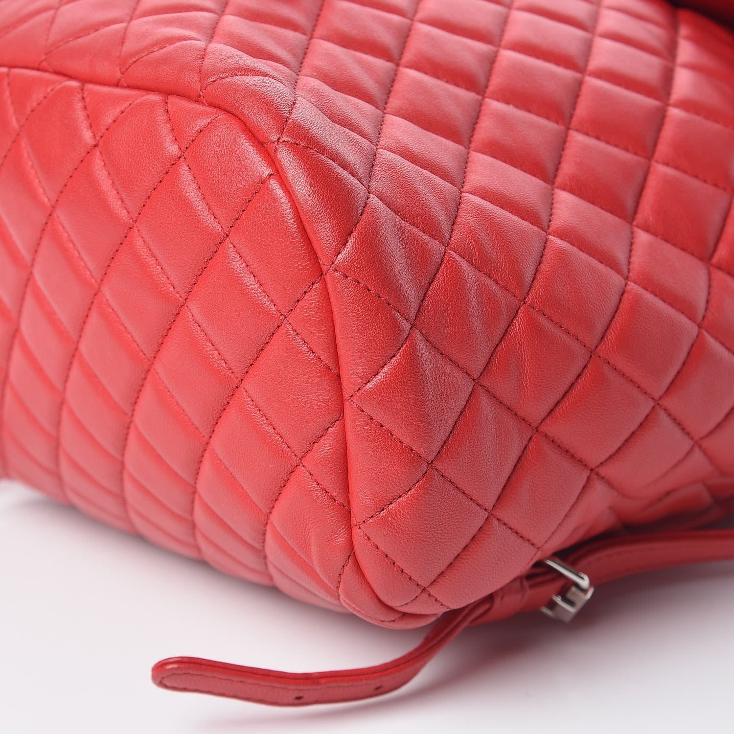Chanel Lambskin Quilted Large Urban Spirit Backpack Red 10 of 10