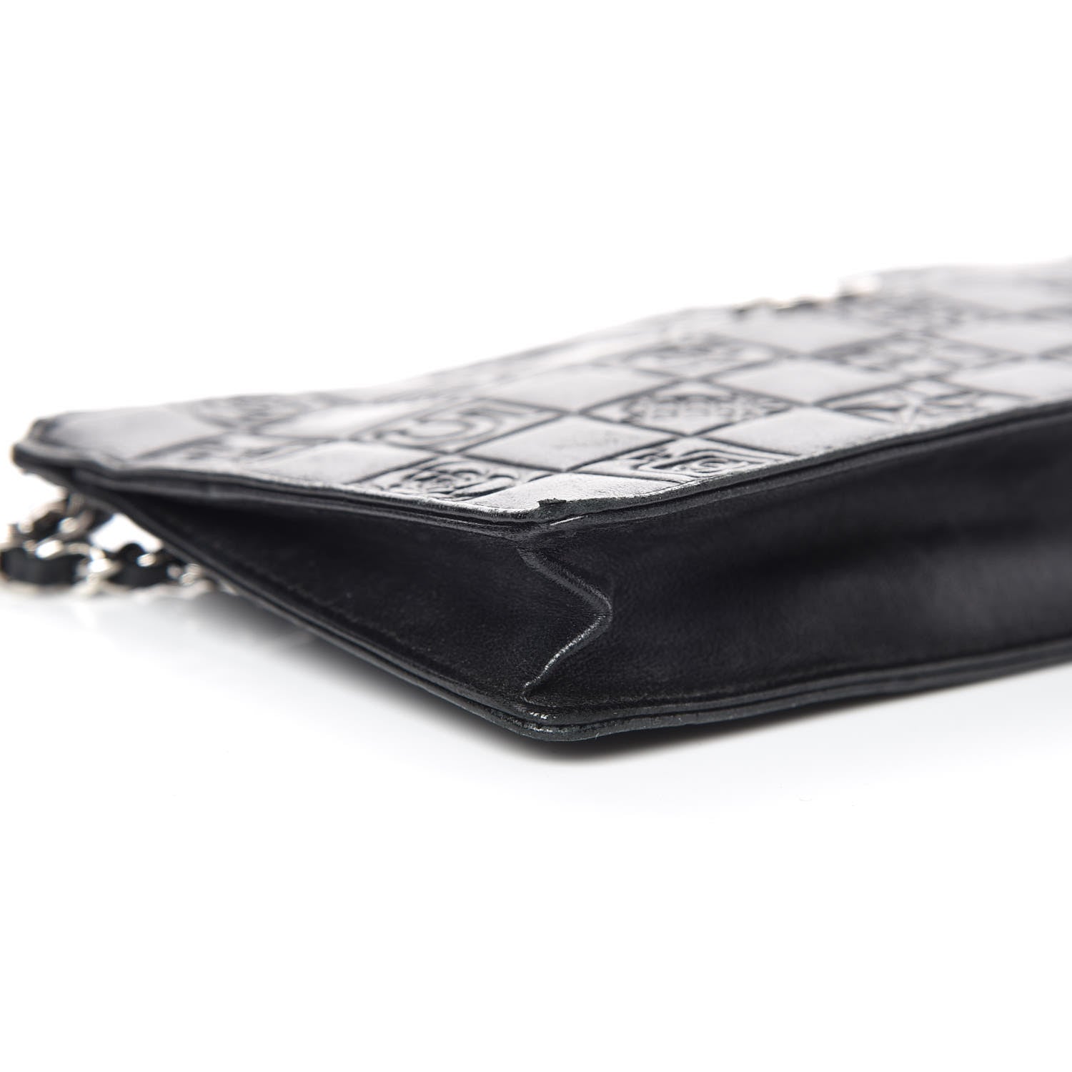 Chanel Lambskin Precious Symbols Pochette Black 8 of 11