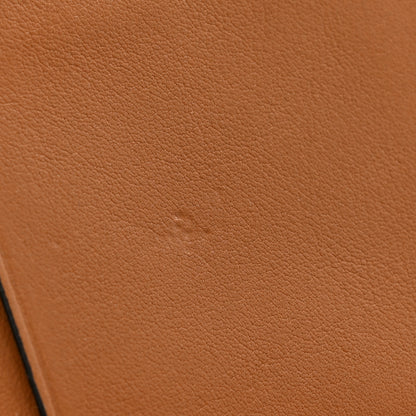 Loewe Grained Calfskin Anagram Embossed Slim Zip Bi-Fold Wallet Verde Marble 8 of 11