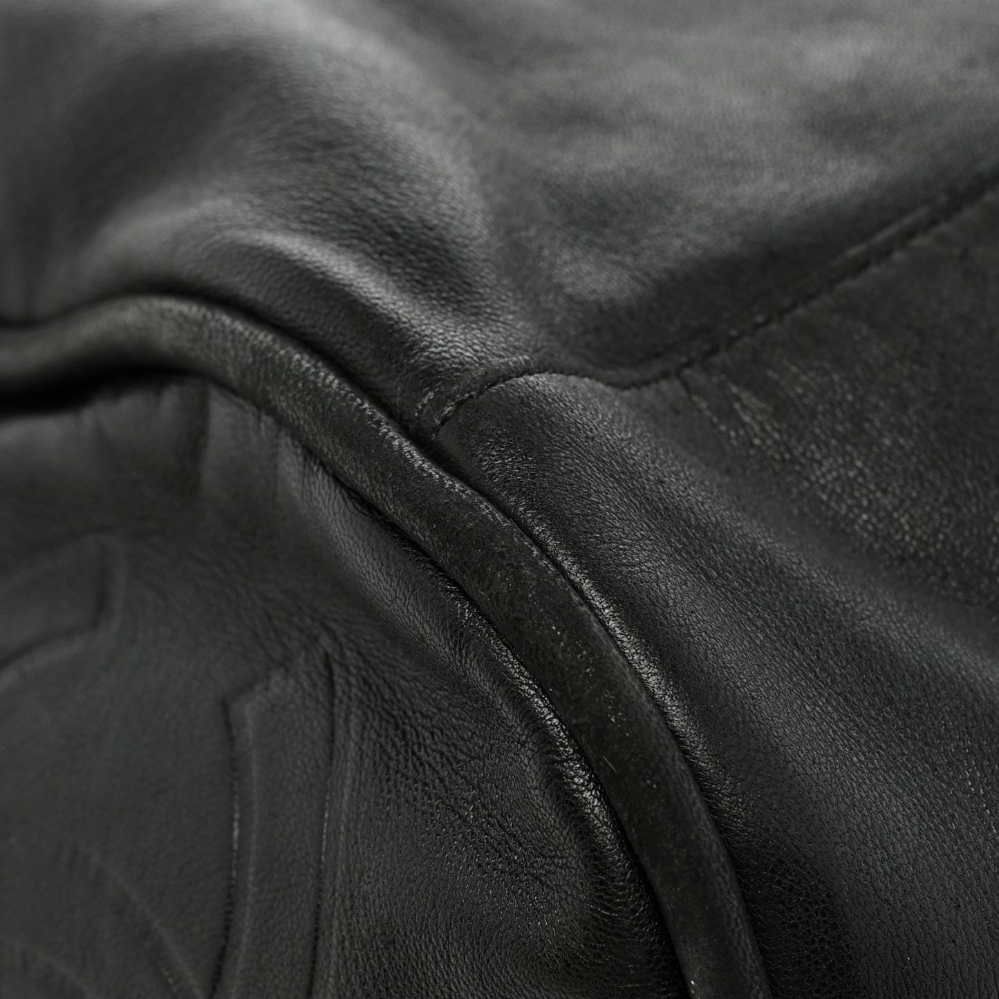 Lambskin Large Ultimate Soft Tote Black