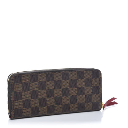 Louis Vuitton Damier Ebene Clemence Wallet 3 of 9