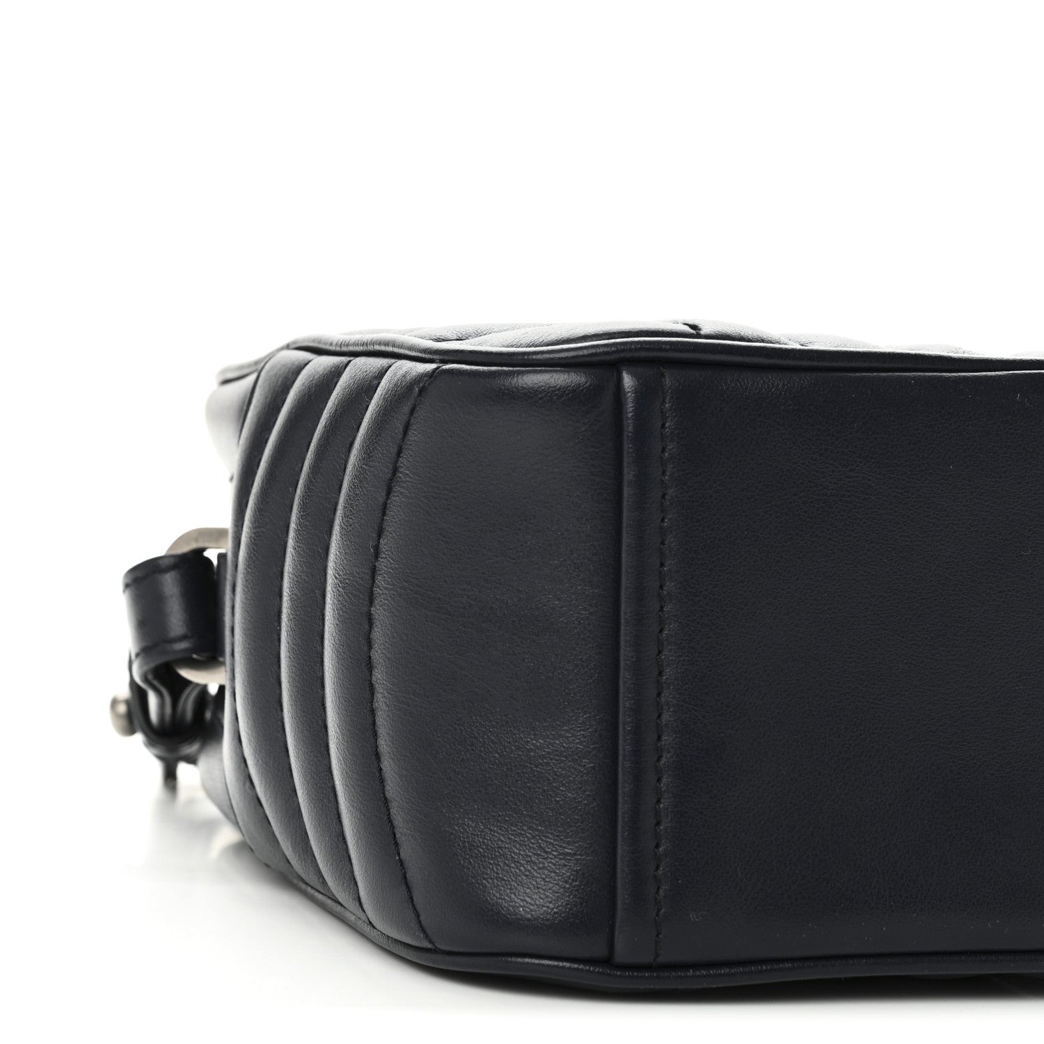 Prada Soft Calfskin Diagramme Camera Bag Baltico 9 of 10