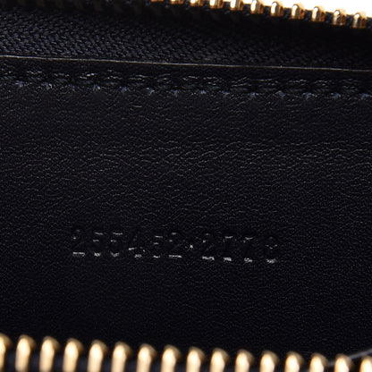 Gucci Microguccissima Zip Around Card Case Navy 10 of 10