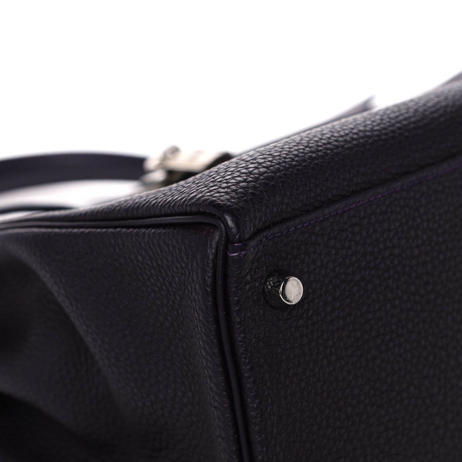 Hermes Togo Kelly Retourne 35 Raisin 8 of 20