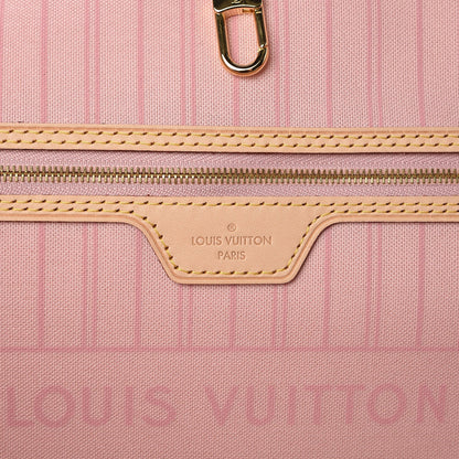 Louis Vuitton Damier Azur Neo Neverfull GM Rose Ballerine 6 of 8