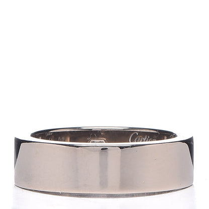 Cartier 18K White Gold Diamond 5.5mm Christmas LOVE Ring 50 5.25 3 of 4