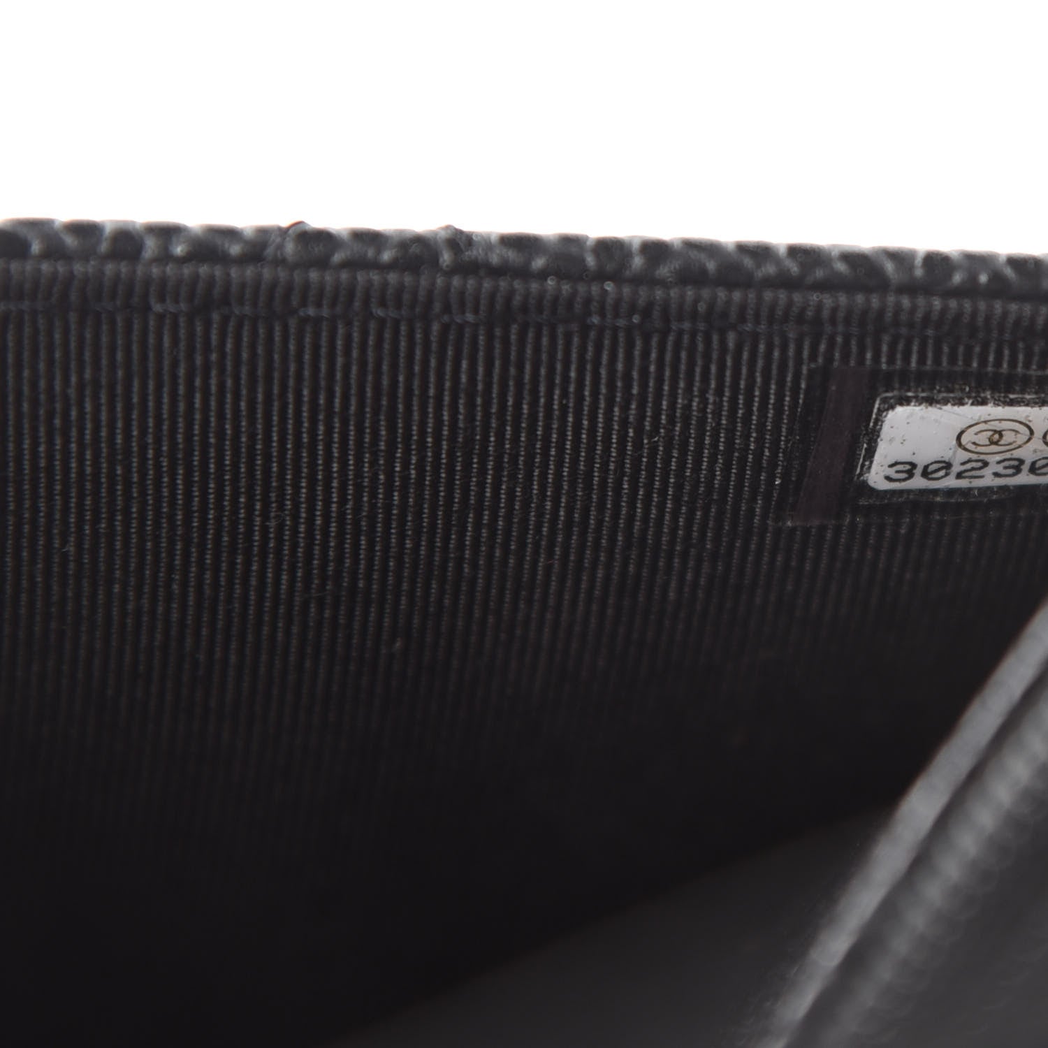 Chanel Caviar Quilted Wallet On Chain WOC Black 10 of 12