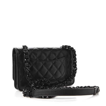 Chanel Caviar Quilted My Everything Wallet On Chain WOC Black 4 of 25