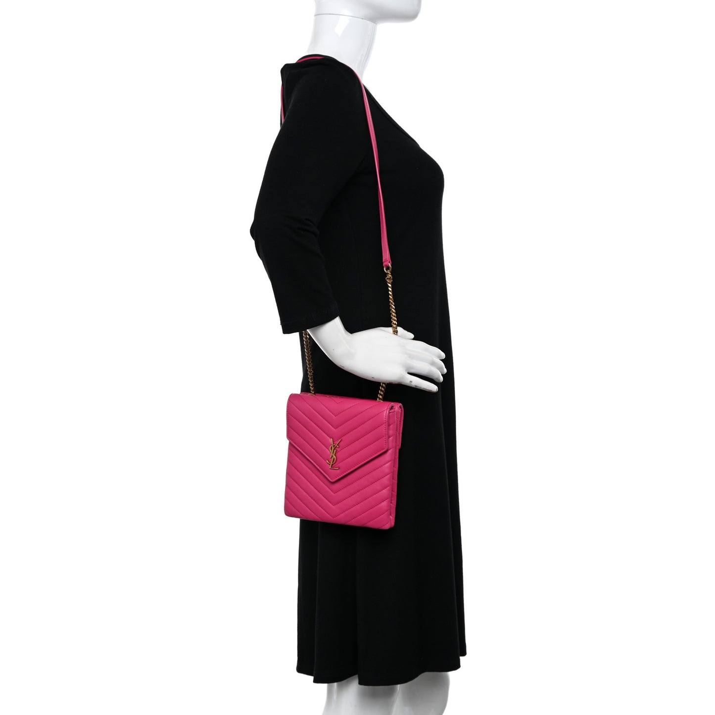 Lambskin Quilted Double Flap Bag Pink