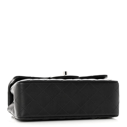 Chanel Lambskin Quilted Mini Rectangular Flap Black 4 of 12