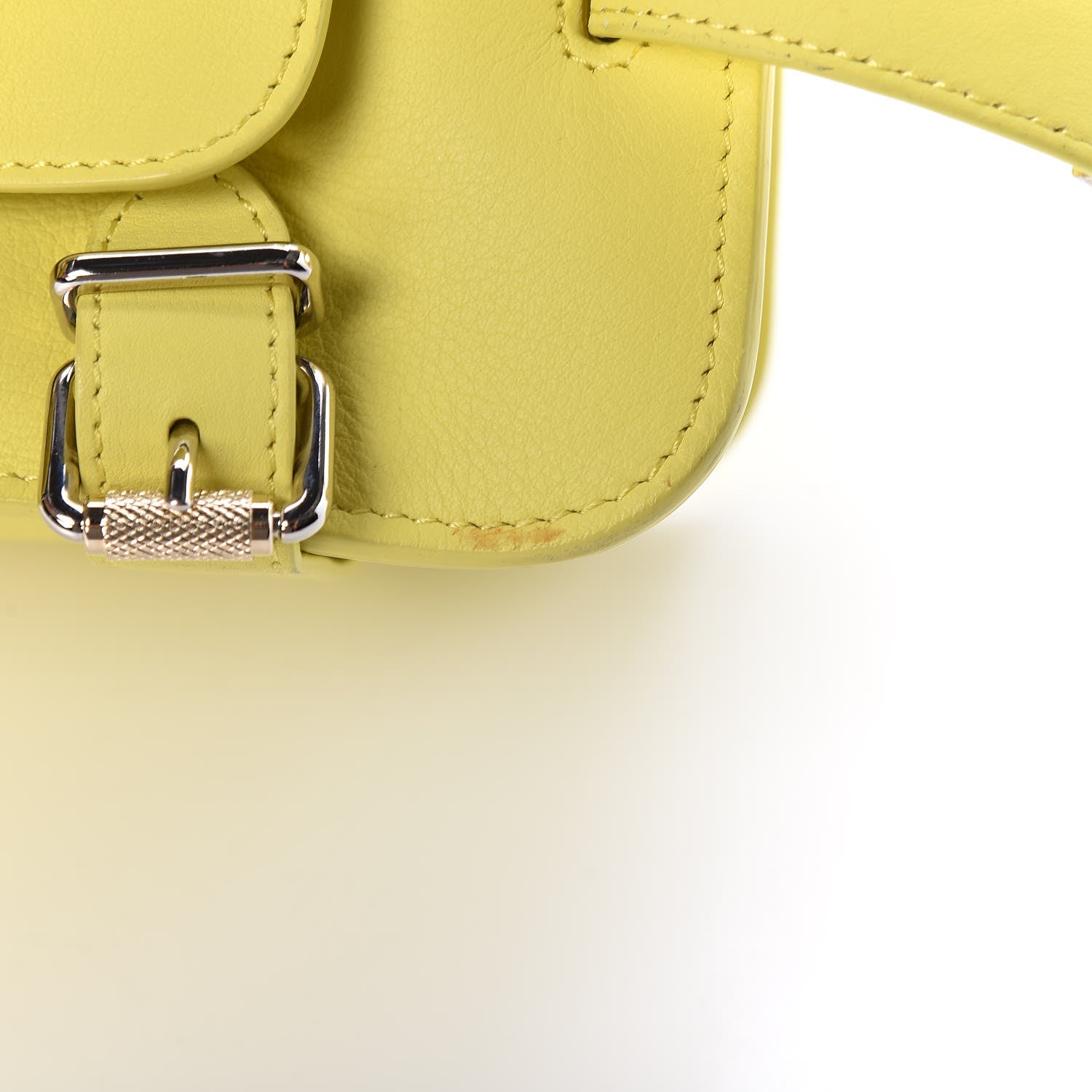 Proenza Schouler Calfskin PS11 Classic Shoulder Bag Lemon 20 of 21