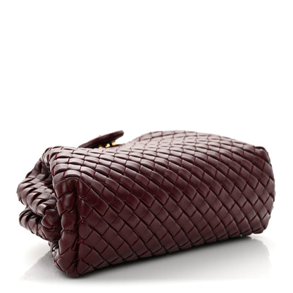 Bottega Veneta Nappa Intrecciato Small The Lauren 1980 Clutch With Chain Barolo 4 of 11
