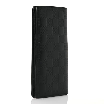 Louis Vuitton Damier Infini Brazza Wallet Onyx 3 of 14