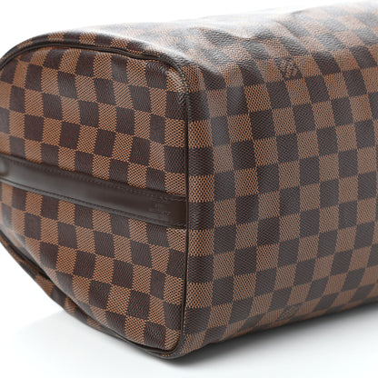 Louis Vuitton Damier Ebene Speedy Bandouliere 35 8 of 9