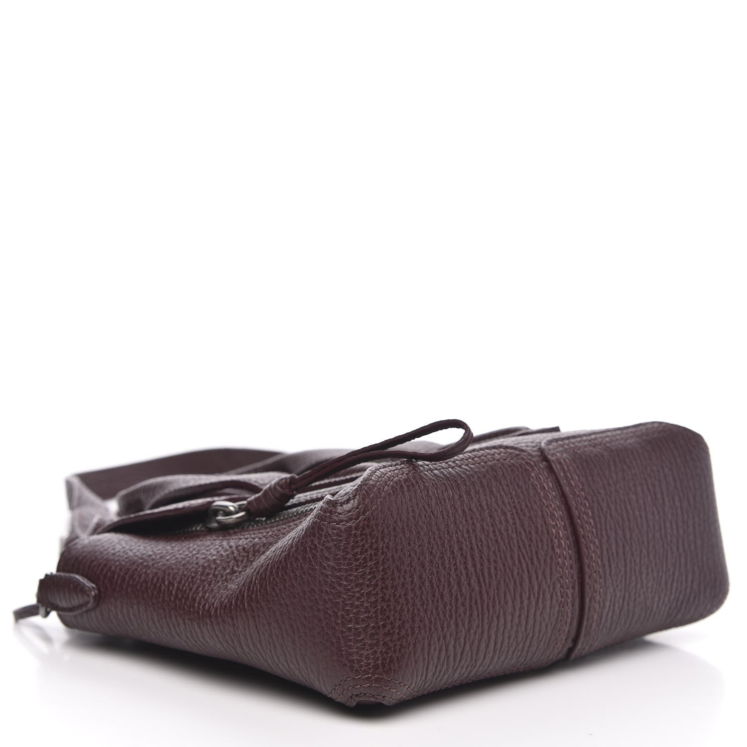 3.1 Phillip Lim 3.1 Textured Calfskin Mini Pashli Satchel Burgundy 4 of 10