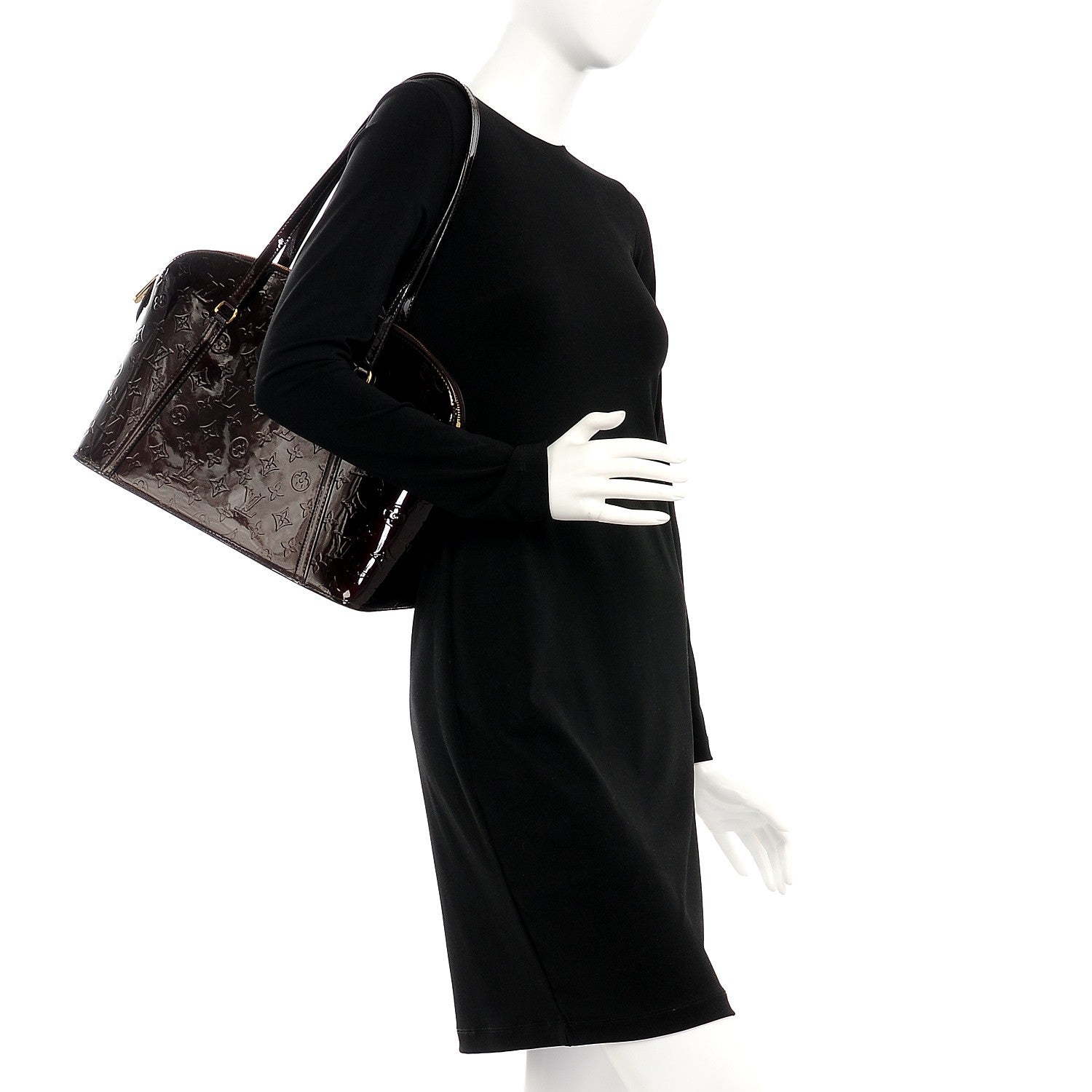 Louis Vuitton Vernis Zipped Avalon Amarante 2 of 7