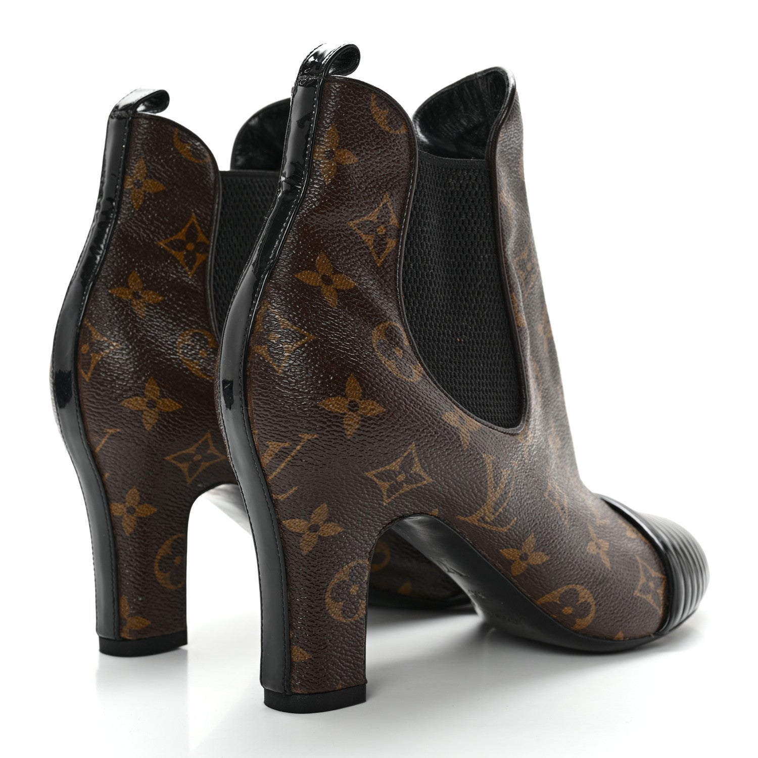 Louis Vuitton Monogram Revival Ankle Boots 39 Black 4 of 11