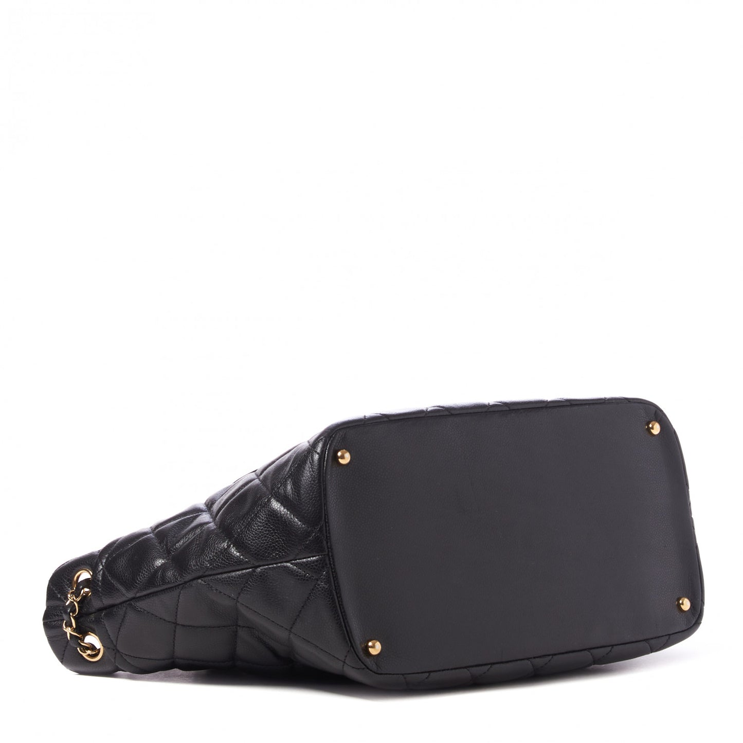 Caviar Quilted CC Timeless Soft Tote Black
