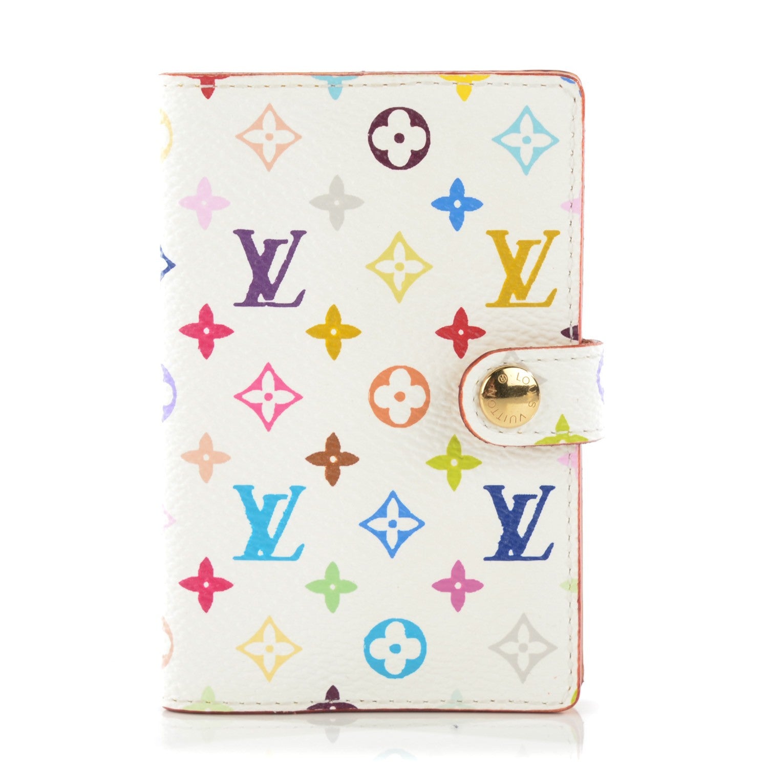 Louis Vuitton Monogram Multicolor Carnet de Bal Mini Agenda Cover White 1 of 7