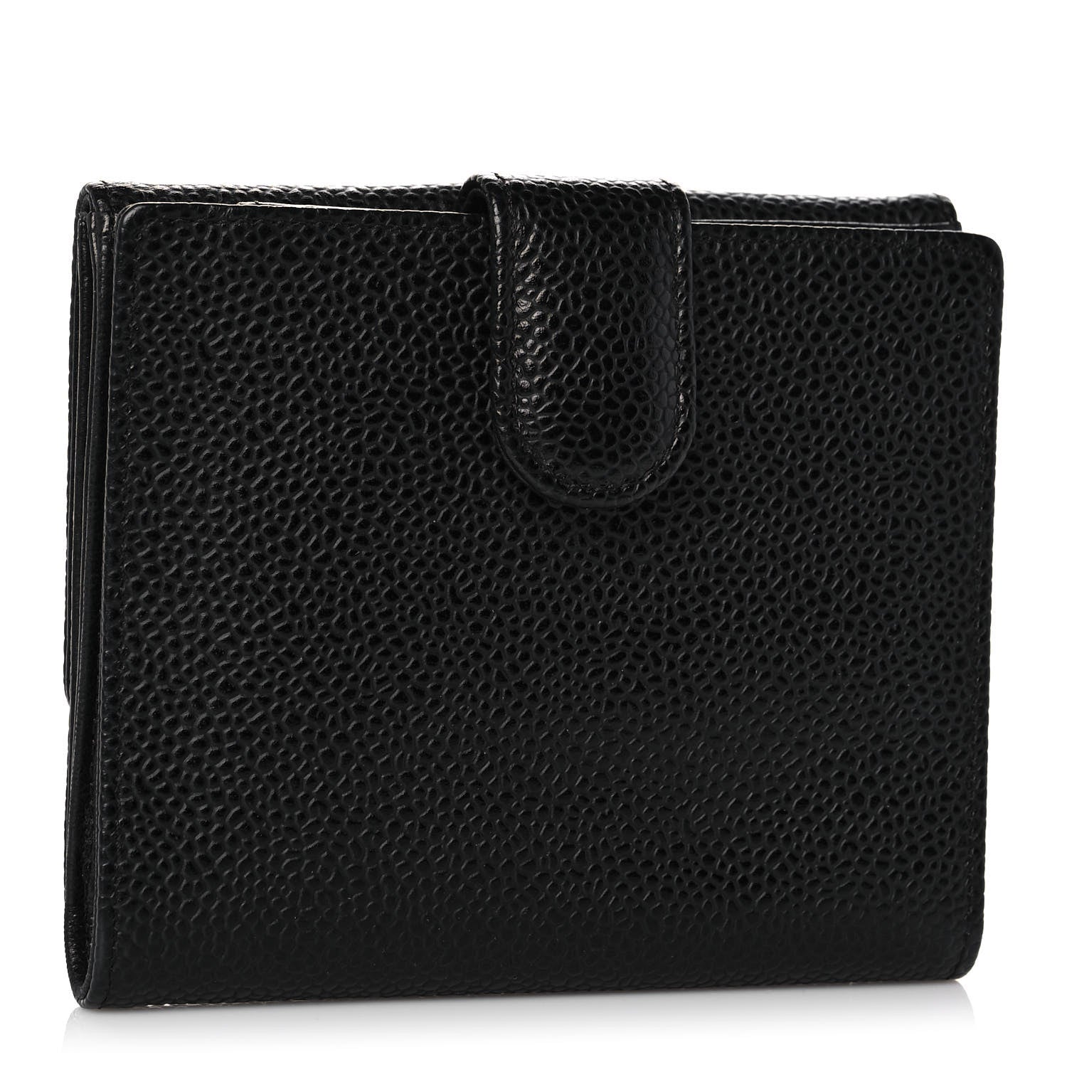 Chanel Caviar Timeless CC Flap Wallet Black 3 of 13