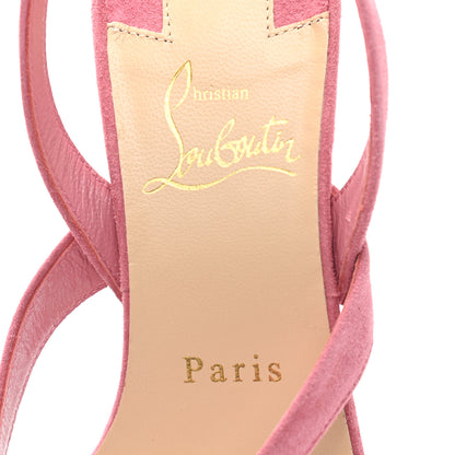 Christian Louboutin Veau Velours Taralita 55 Thong Sandals 36.5 Milady 7 of 7