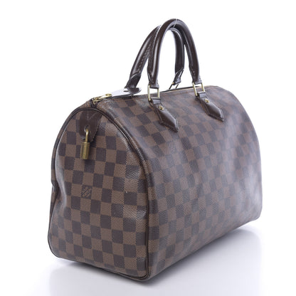 Louis Vuitton Damier Ebene Speedy 30 3 of 20