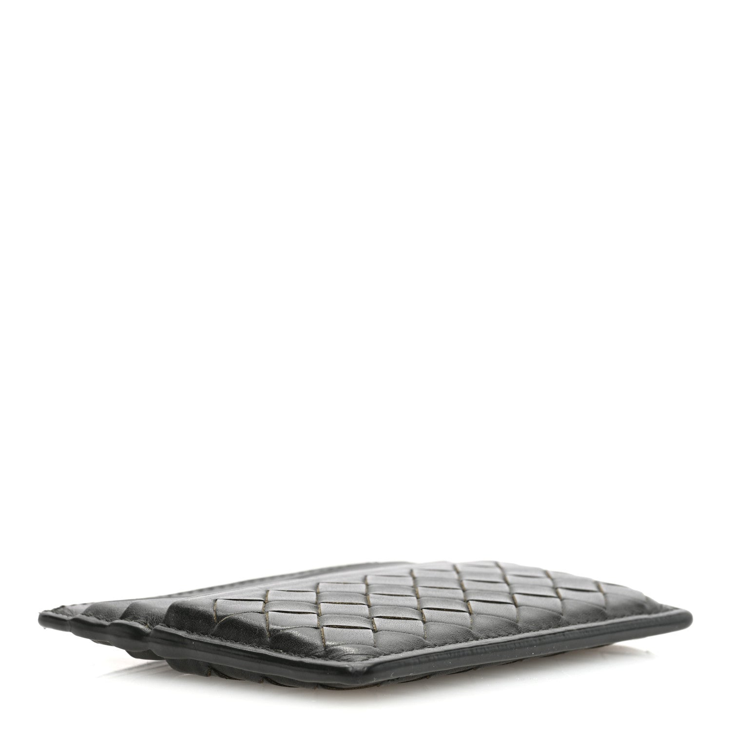 Bottega Veneta Nappa Intrecciato VN Card Case Black 4 of 8