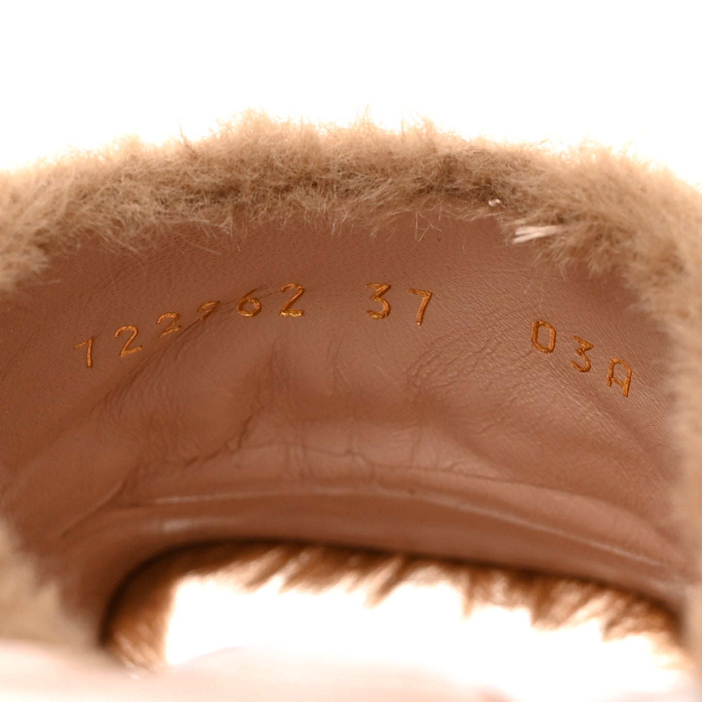 X DANS LE VERT Faux Fur Horsebit Mules 37 Brown
