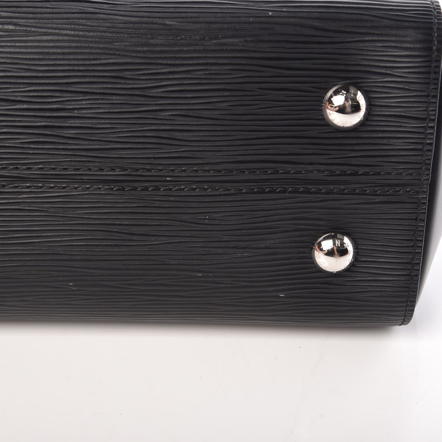 Louis Vuitton Epi Cluny MM Black 12 of 13
