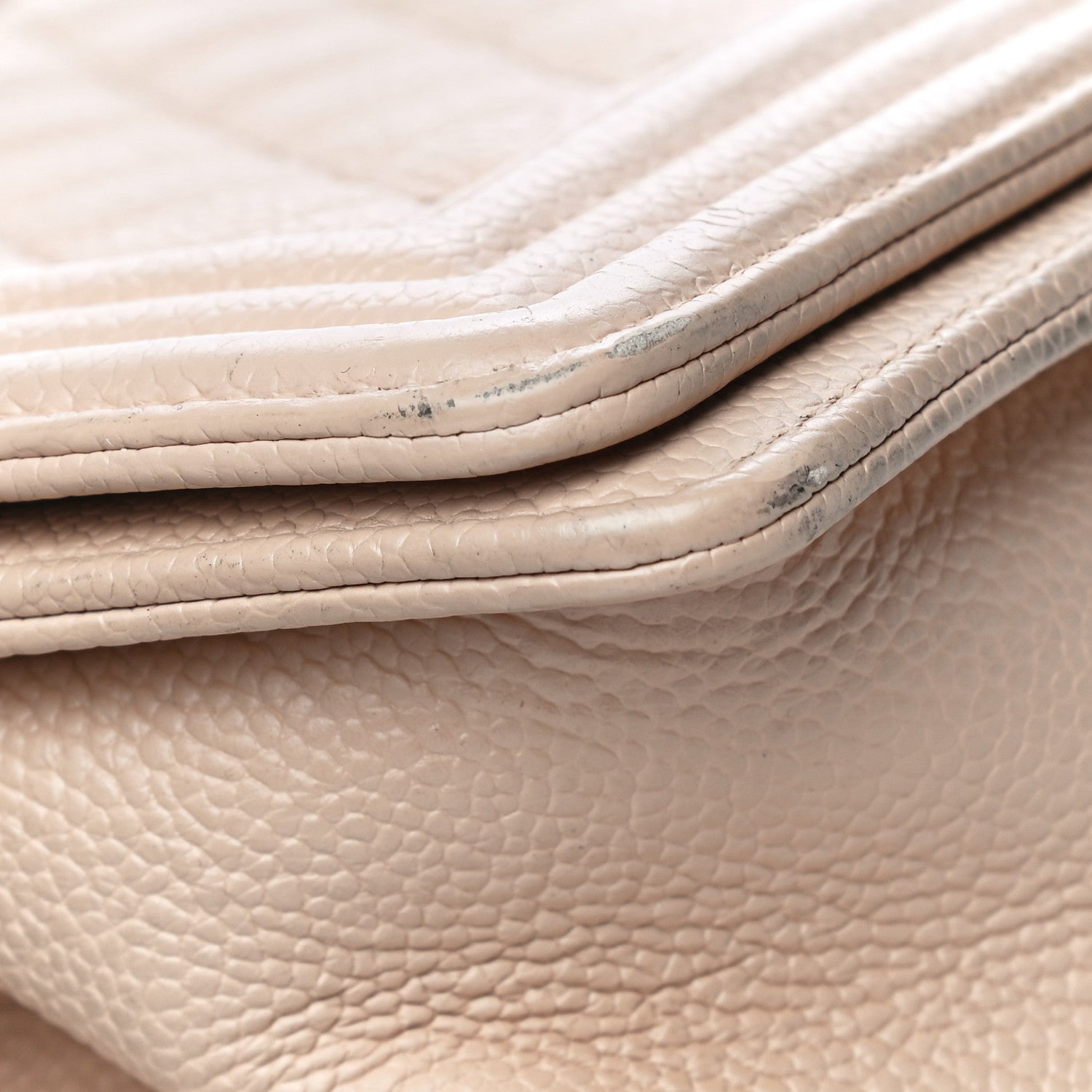 Chanel Caviar Quilted Medium Boy Flap Beige 19 of 27