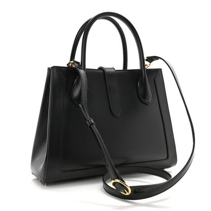 Gucci Boarded Plutone Calfskin Medium Jackie 1961 Tote Black 3 of 10
